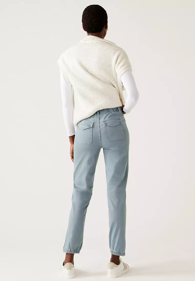 Cotton Rich Slim Fit Joggers