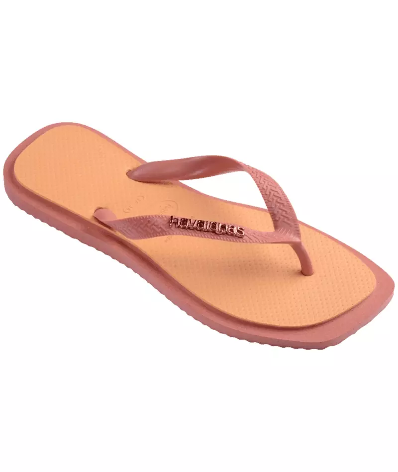 Havaianas 1800 Top Square Fusion - Peach - Sandal Wanita