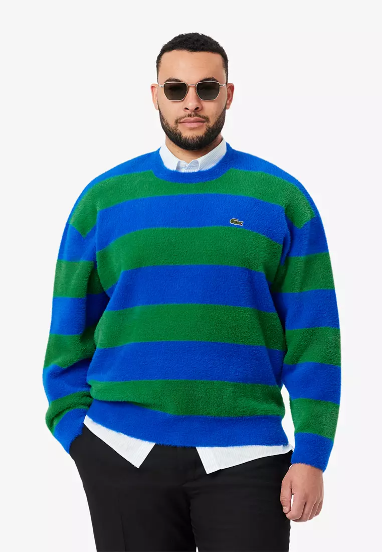 Striped Double Face Sweater