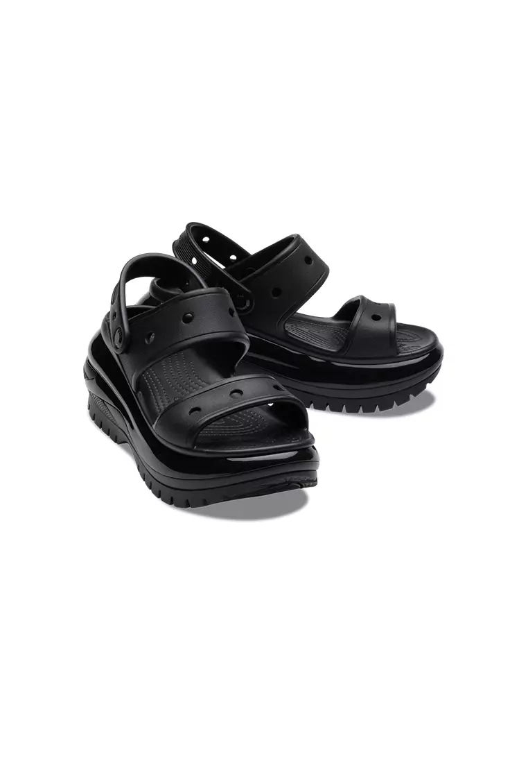 Classic Mega Crush Sandal In Black
