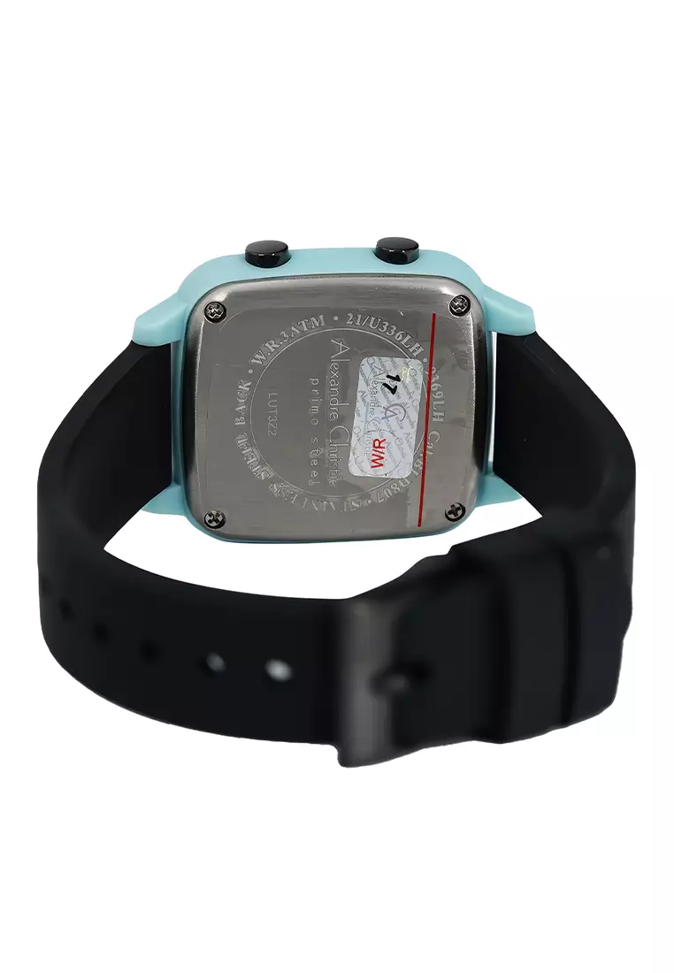 Jam Tangan Wanita Alexandre Christie Digi AC 9369 LHRIUBABA - Rubber Strap