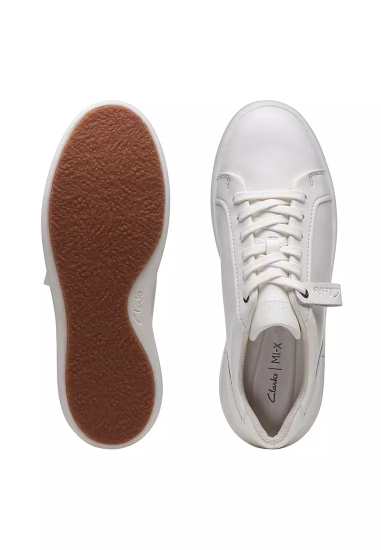 Clarks outlet white shoes
