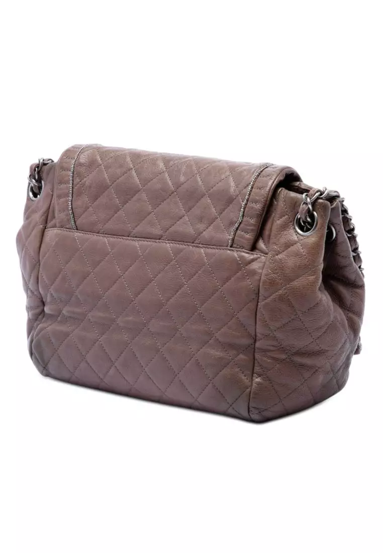 Pre-Loved Chanel Small Quilted Calfskin Istanbul Accordion Flap