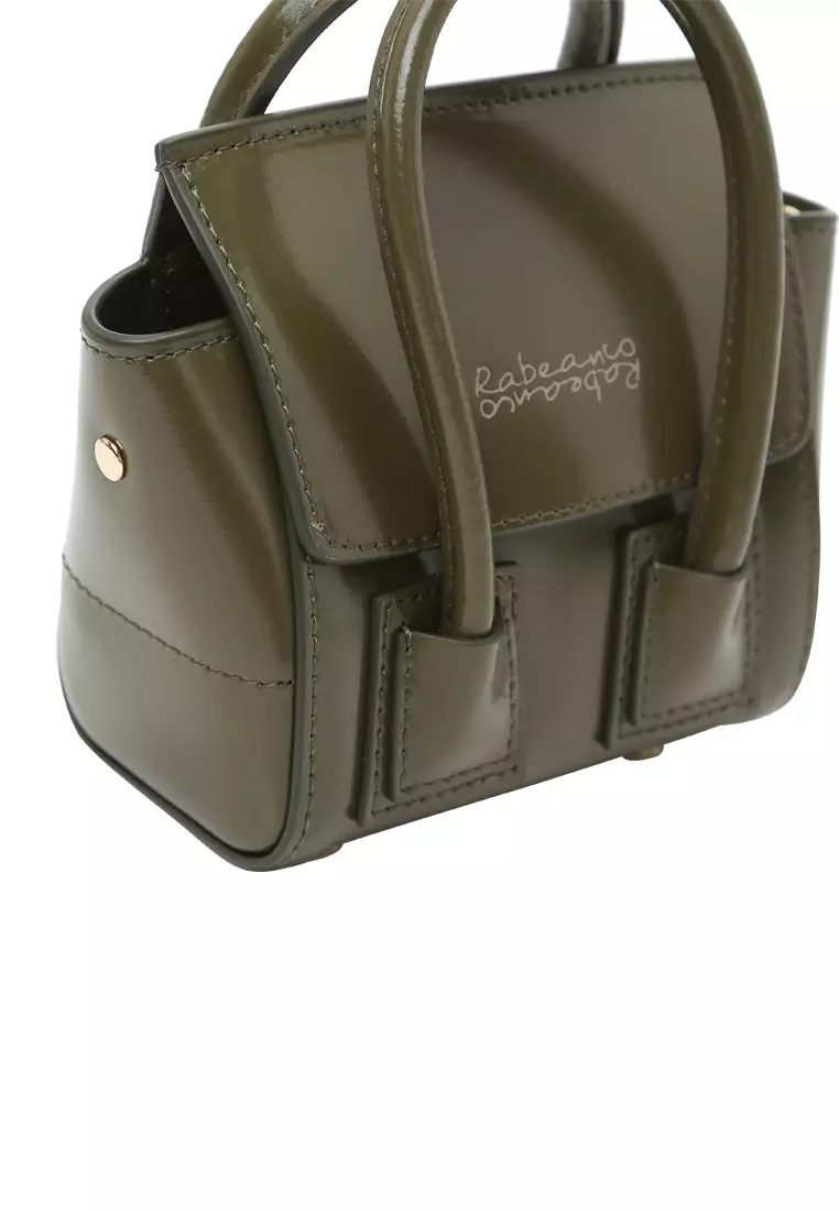 [Online Exclusive] UNNI Nano Top Handle Bag - Olive