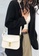 Lara white Women's Crocodile Skin Embossed Leather Cross-body Bag Shoulder Bag C6AC5AC564FD27GS_4