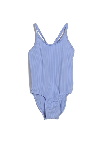 Old Navy blue Solid Rib Swimsuit 285DFKA89A06CEGS_1
