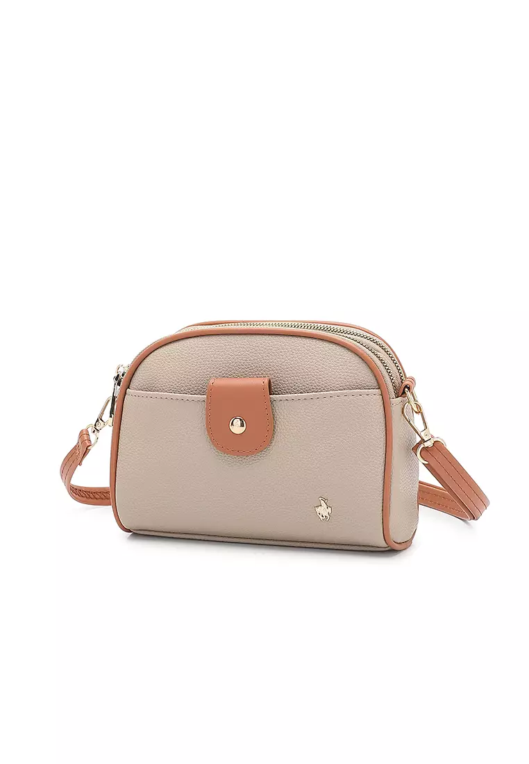 Women's Sling Bag / Crossbody Bag (Tas Selempang Wanita) - Cokelat