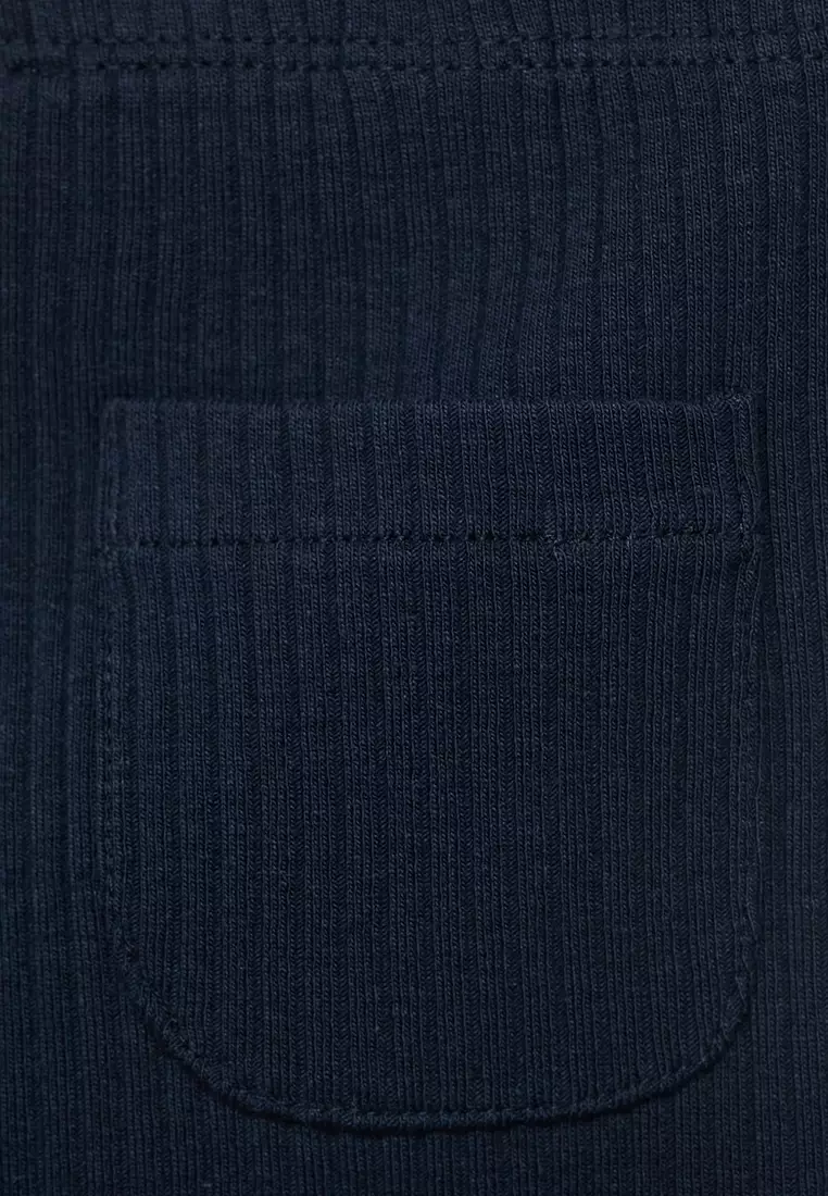 Cotton Ribbed Leggings