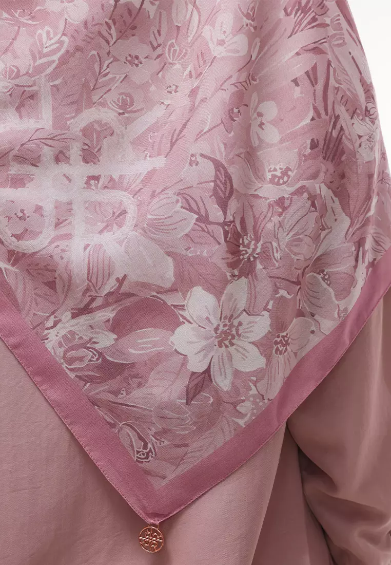Ria Miranda Pink Rose Valora Scarf