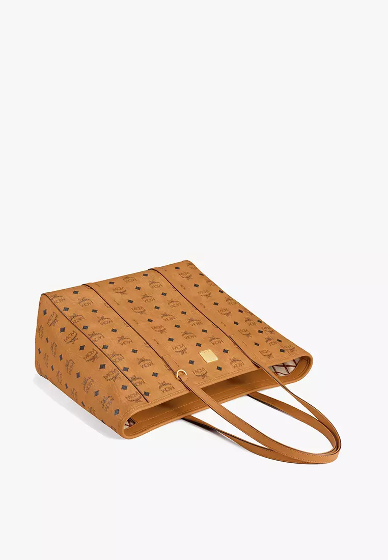 Aren Top-Zip Shopper in Visetos