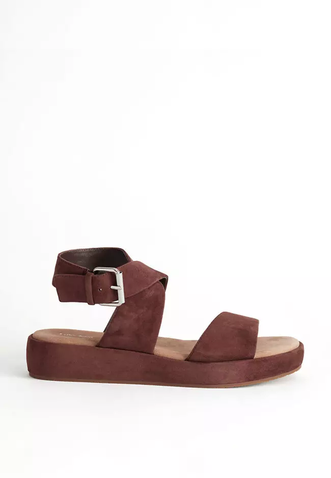 Discount on & Other Stories  shoes - SKU: Suede Flatform Sandals