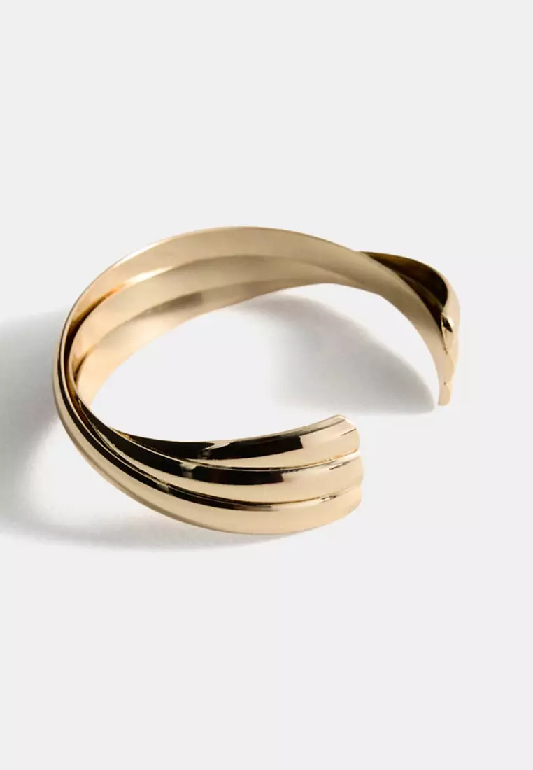 Rigid Bracelet With Relief