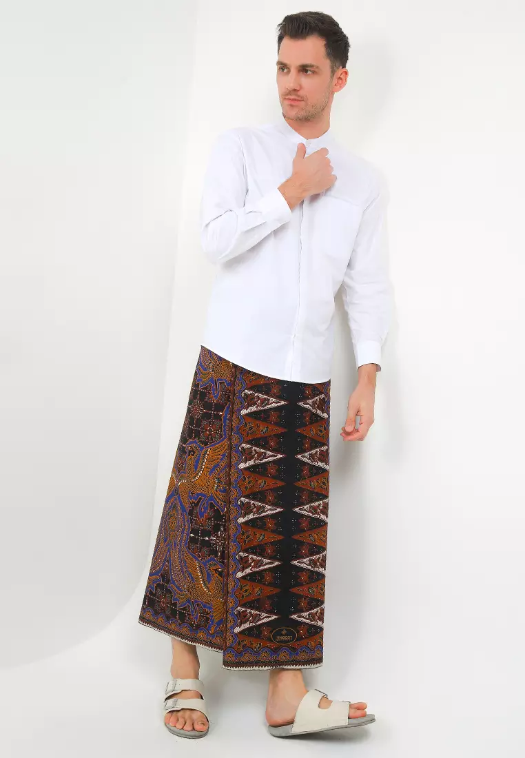 Sarung Batik Semi Tulis Malikul Mulki Ungu