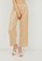 Boss Babe the Label beige Blair Pleated Highwaisted Linen Wide Leg Pants in Sand D6227AA2F07B00GS_1