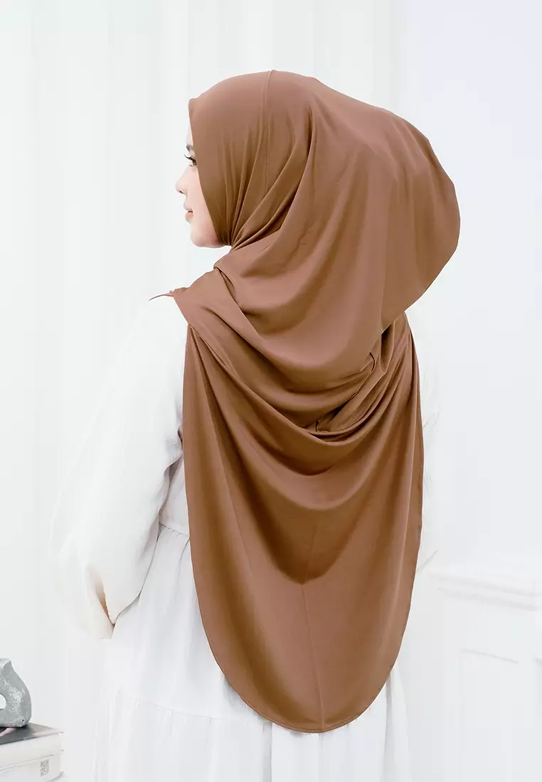 HIJAB INSTAN NAIMA - BROWN