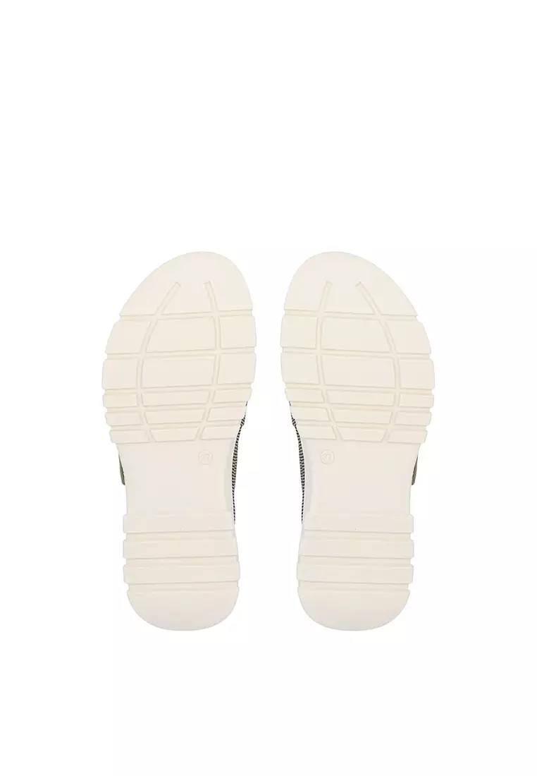 Dark Green CR Lea CloudStep Sandals