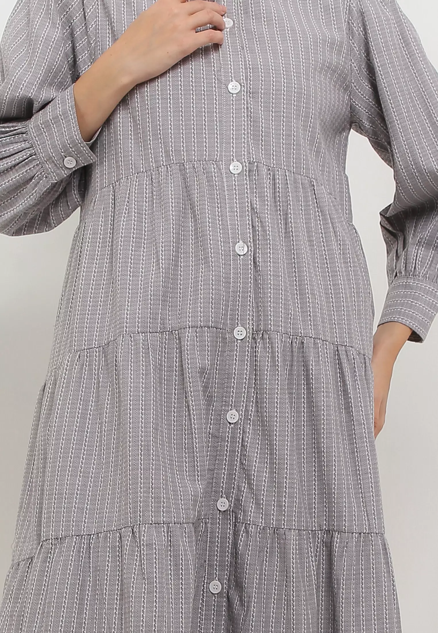 MFMW Aneisha Midi Dress Abu Motif