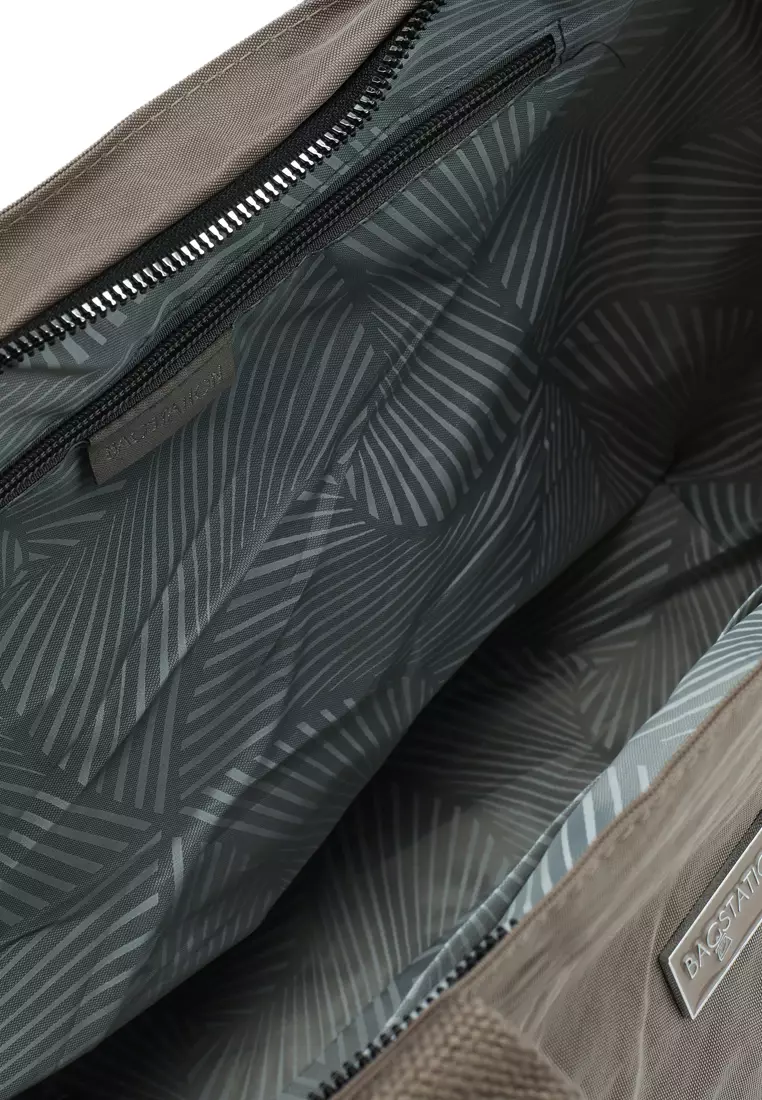 Metallic Series Crinkle Nylon Convertible Shoulder Bag