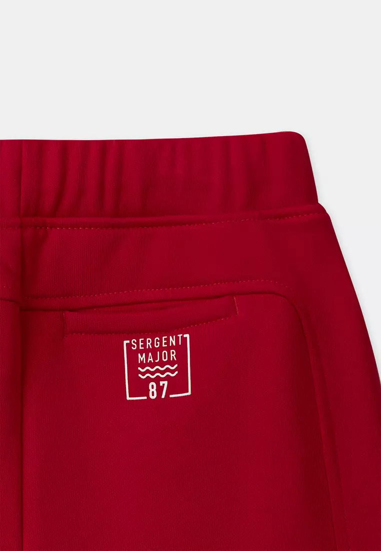 Red BERMUDA / Red Bermuda Shorts