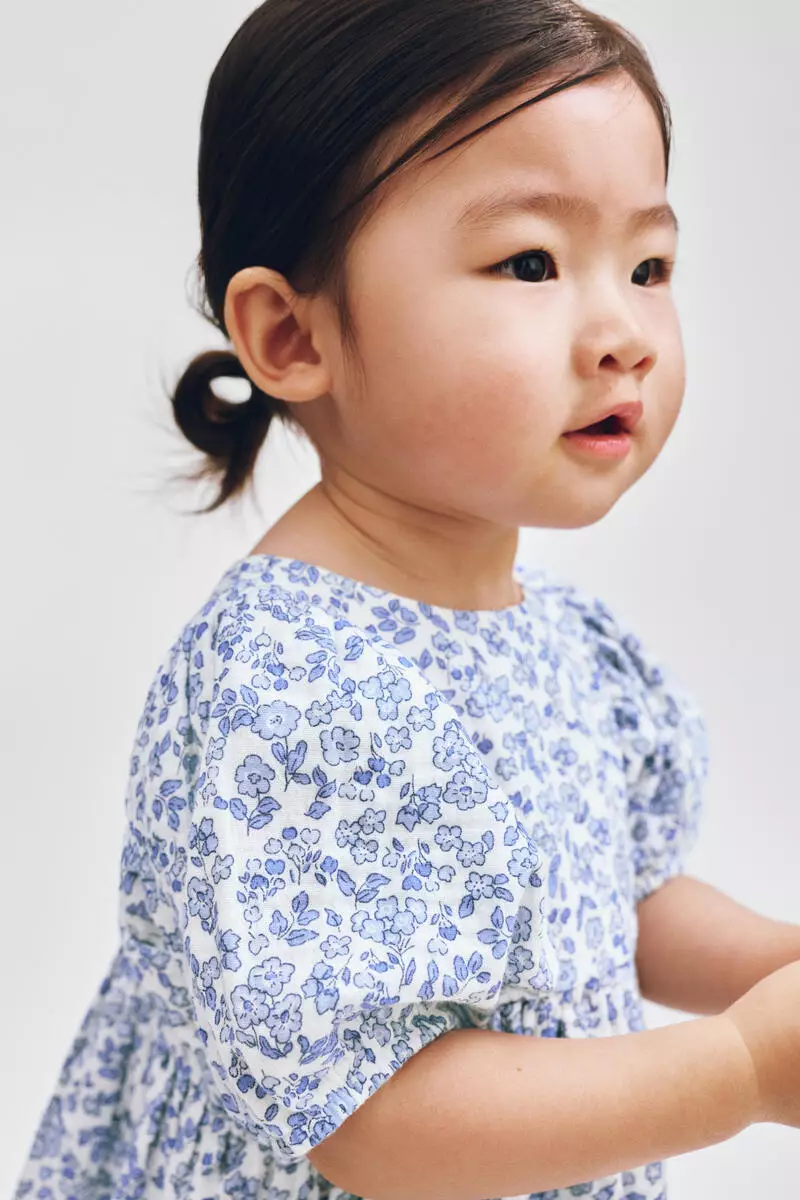 Cotton muslin dress