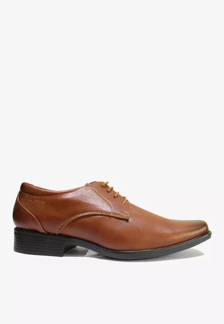 Mens formal shoes tan colour sale