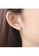 Rouse silver S925 Shiny Geometric Stud Earrings 942AEACC506861GS_3