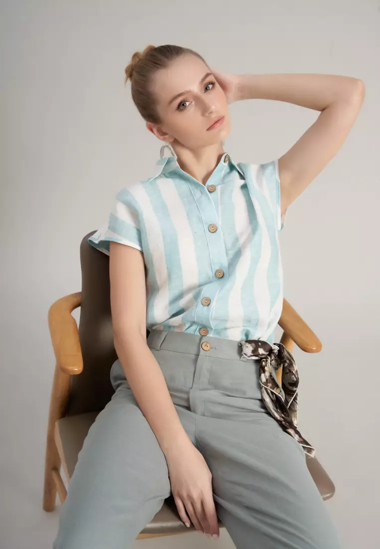 De Soleil  Linen Pants