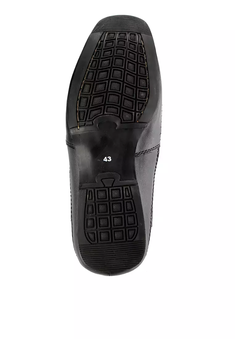 [ CLEARANCE SALE  ! ! } Antonio Sepatu Loafer Pria Slip On Cow Leather