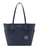 Michael Kors navy Michael Kors Charlotte Tote 35F0SCFT3L Navy With Silver Hardware CE58BAC773169AGS_1