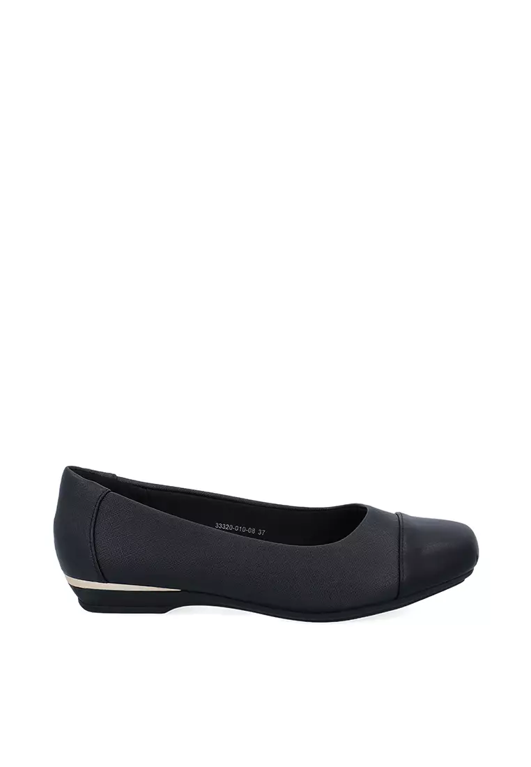 Discount on Carlo Rino  shoes - SKU: Black Mira Flats
