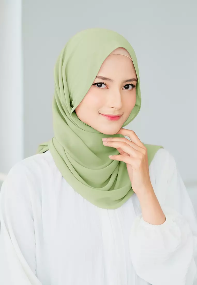 HIJAB INSTAN SAFFA - OLIVE