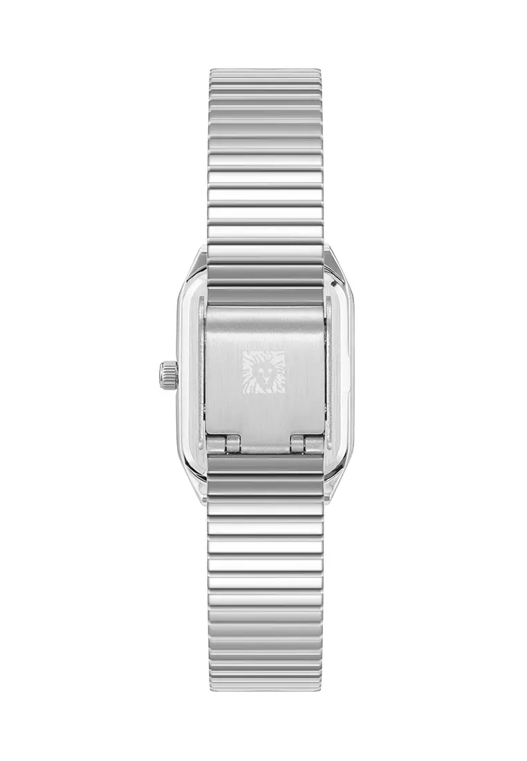 Silver Tone Sqaure Watch