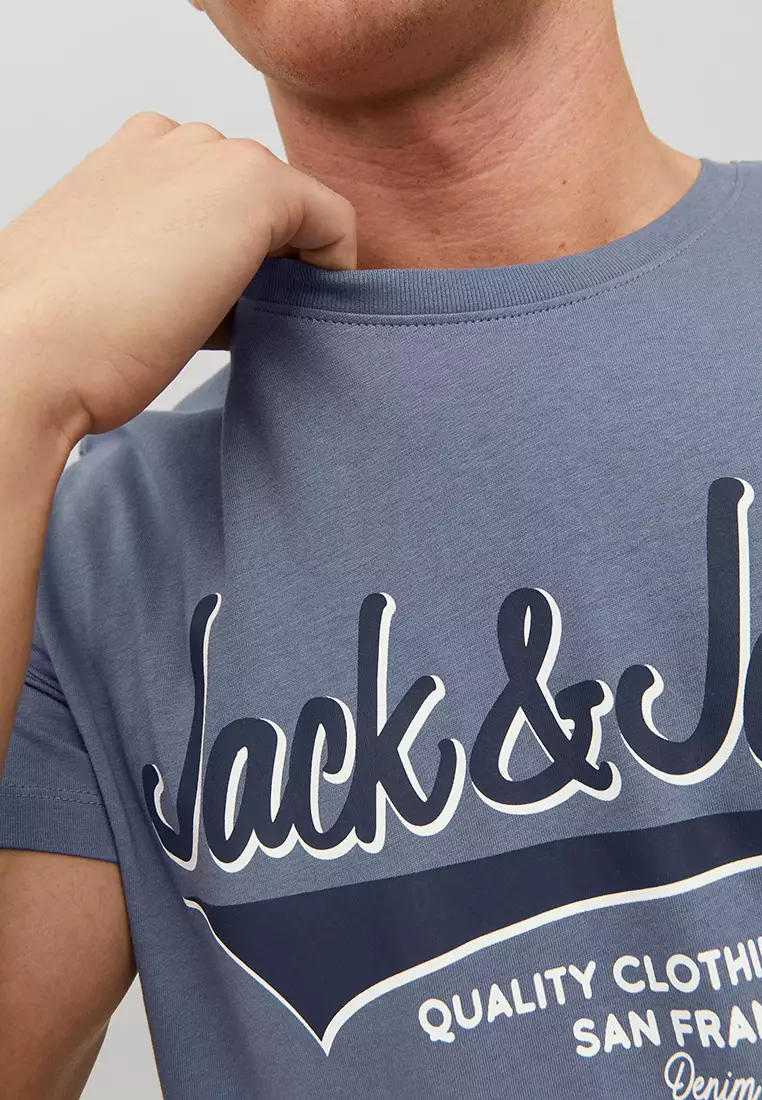 Jack & Jones Standard Logo Tee 2024, Buy Jack & Jones Online