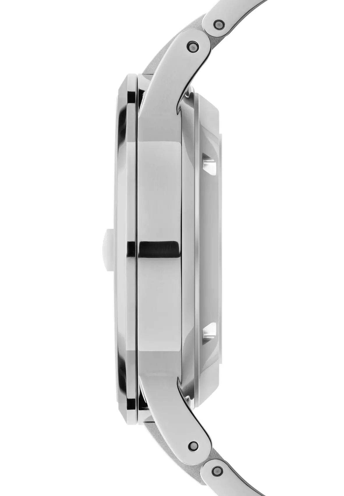 Iconic Link Automatic Black Dial 40mm Men's Stainless Steel Watch with Link Strap - Sliver - Male watch Watch for men - DW OFFICIAL