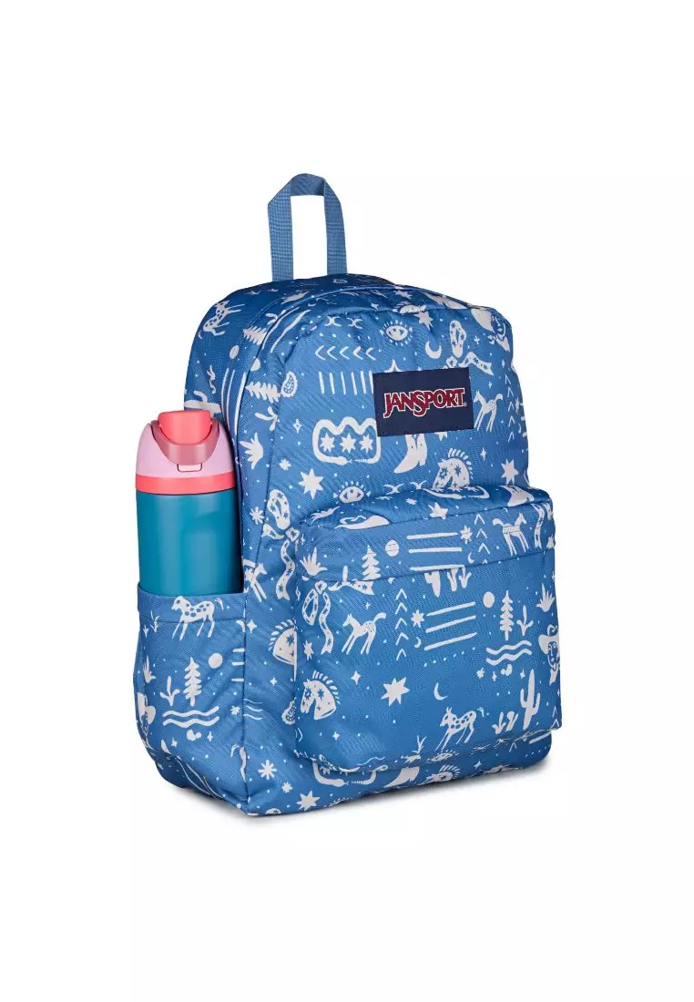 Jansport Superbreak Plus - Yeehaw And Horses Elemental Blue/Cream