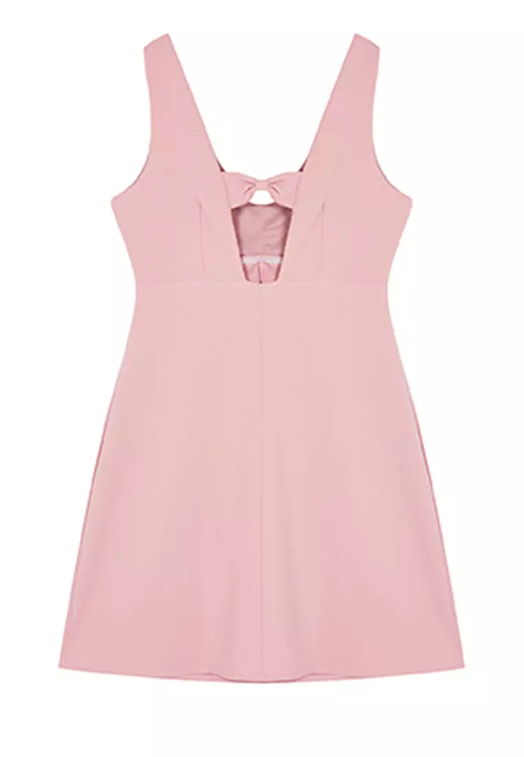 Button and Bow Dress