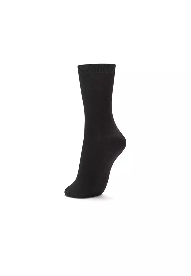 Womens Long Casual Crew Socks 3 Pack
