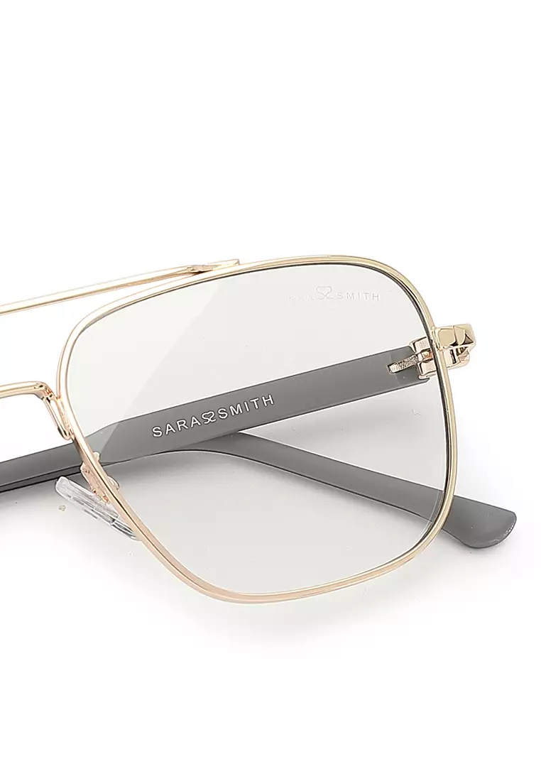 Unisex Photochromic Aviator Sunglasses (Kacamata Hitam) - Emas