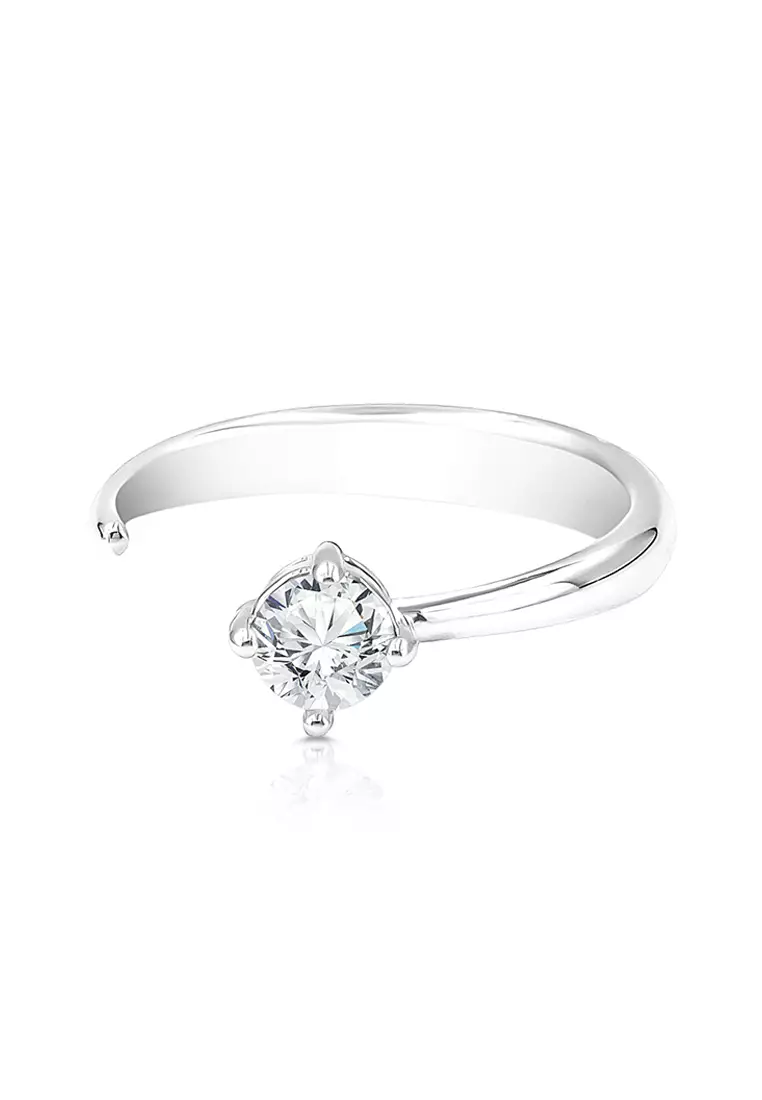 Buy SO SEOUL SO SEOUL Athena Brilliant Cut Solitaire Diamond
