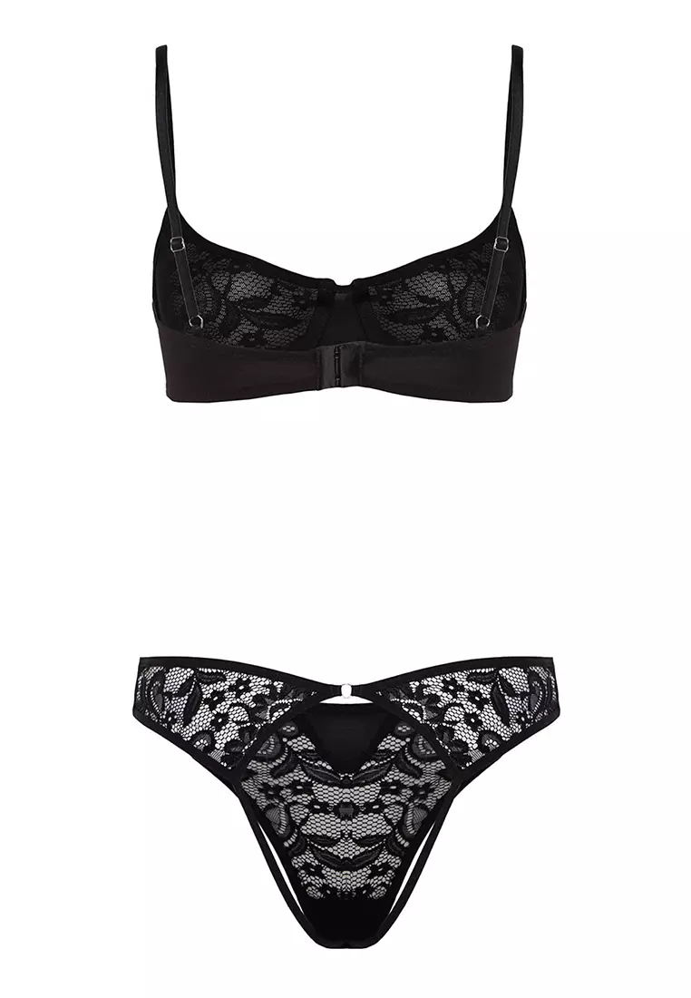 Buy Trendyol Lace Lingerie Set 2023 Online | ZALORA Philippines