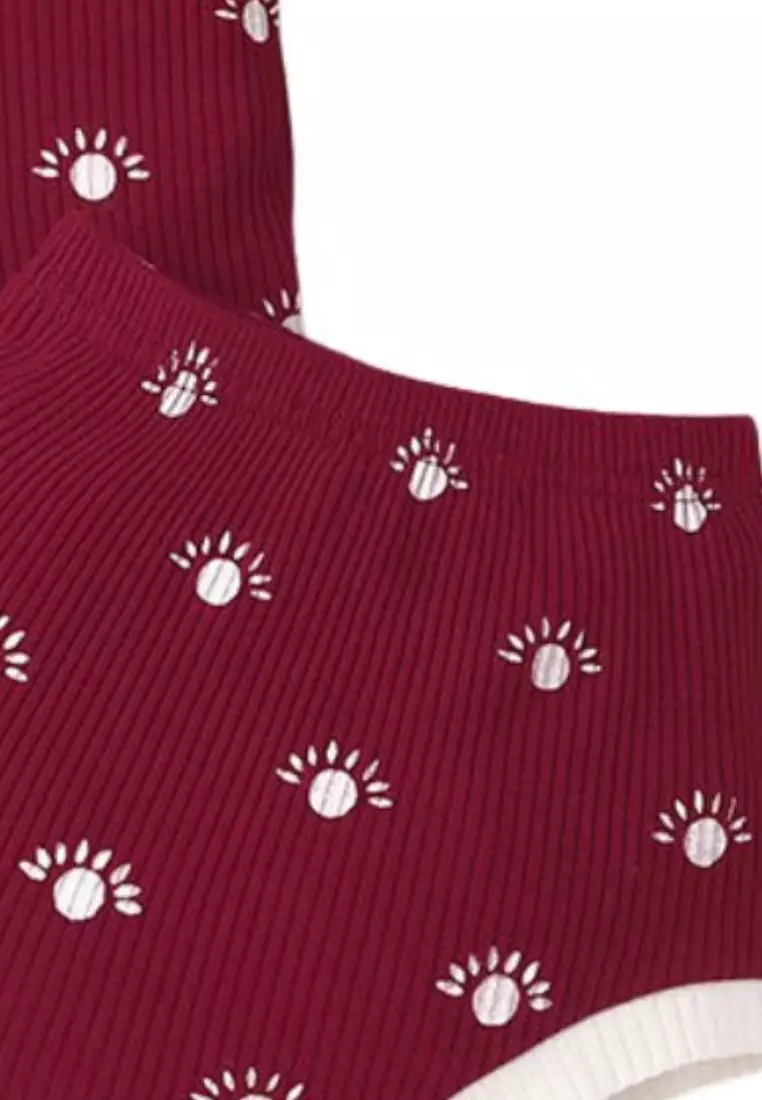 Numer Outfit Set Red