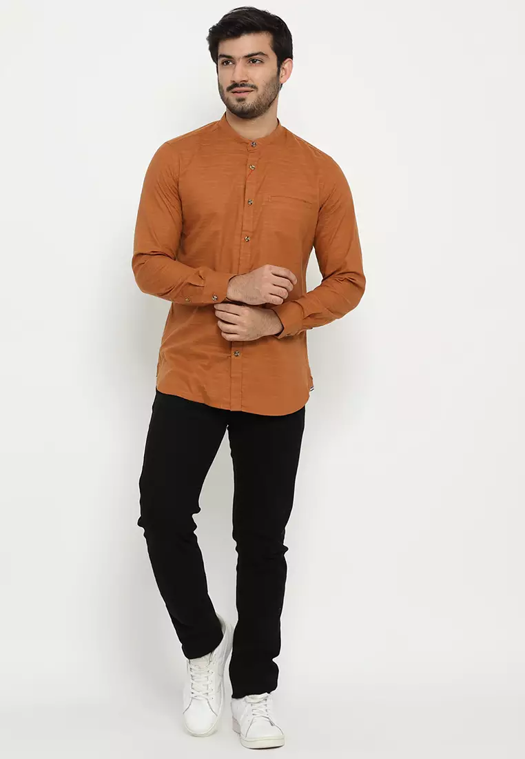 Kemeja Formal L/S Slub