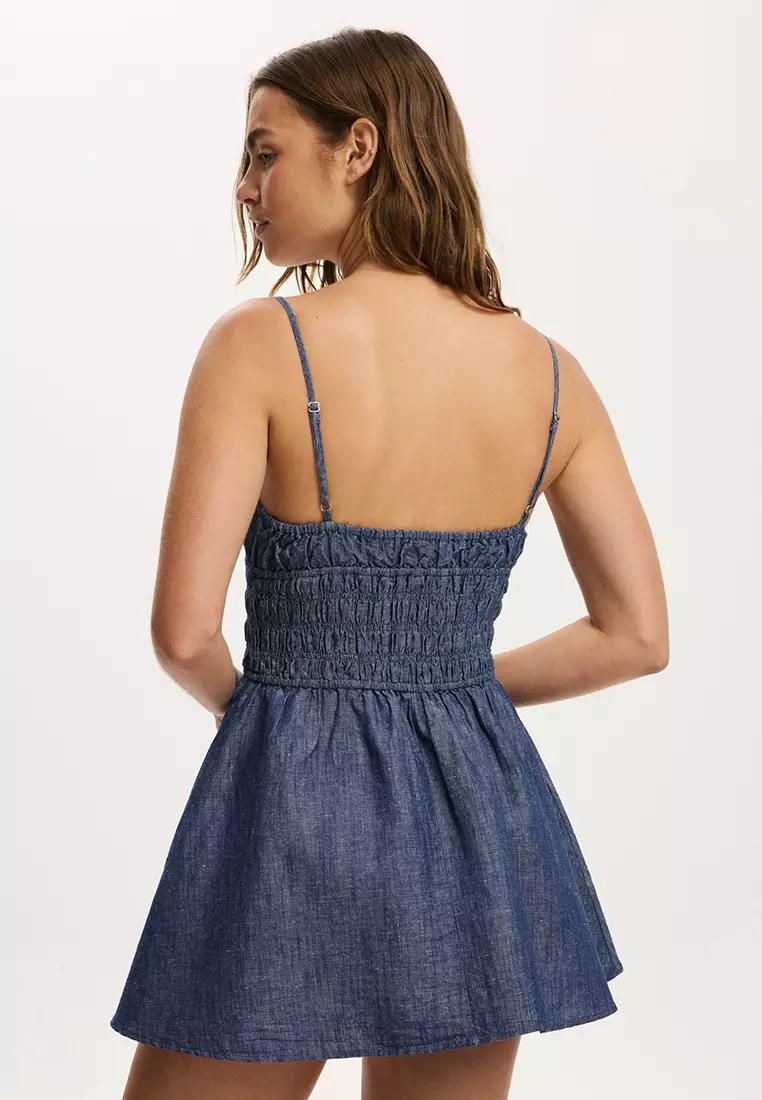 Haven Strappy Mini Dress