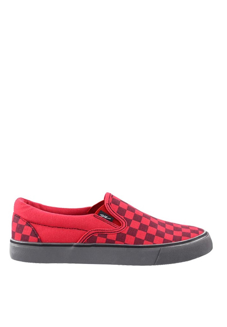 Pallas Jazz Casual Color Shoes Slip On 407-0332 Red