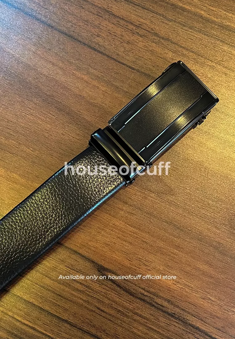 Houseofcuff ikat pinggang rail hitam belt RL01