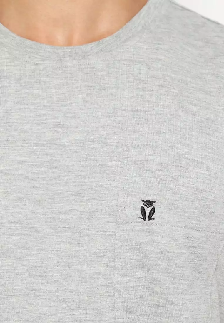 MATSUDA Kaos Polos Pocket T Shirt Cotton Nikko