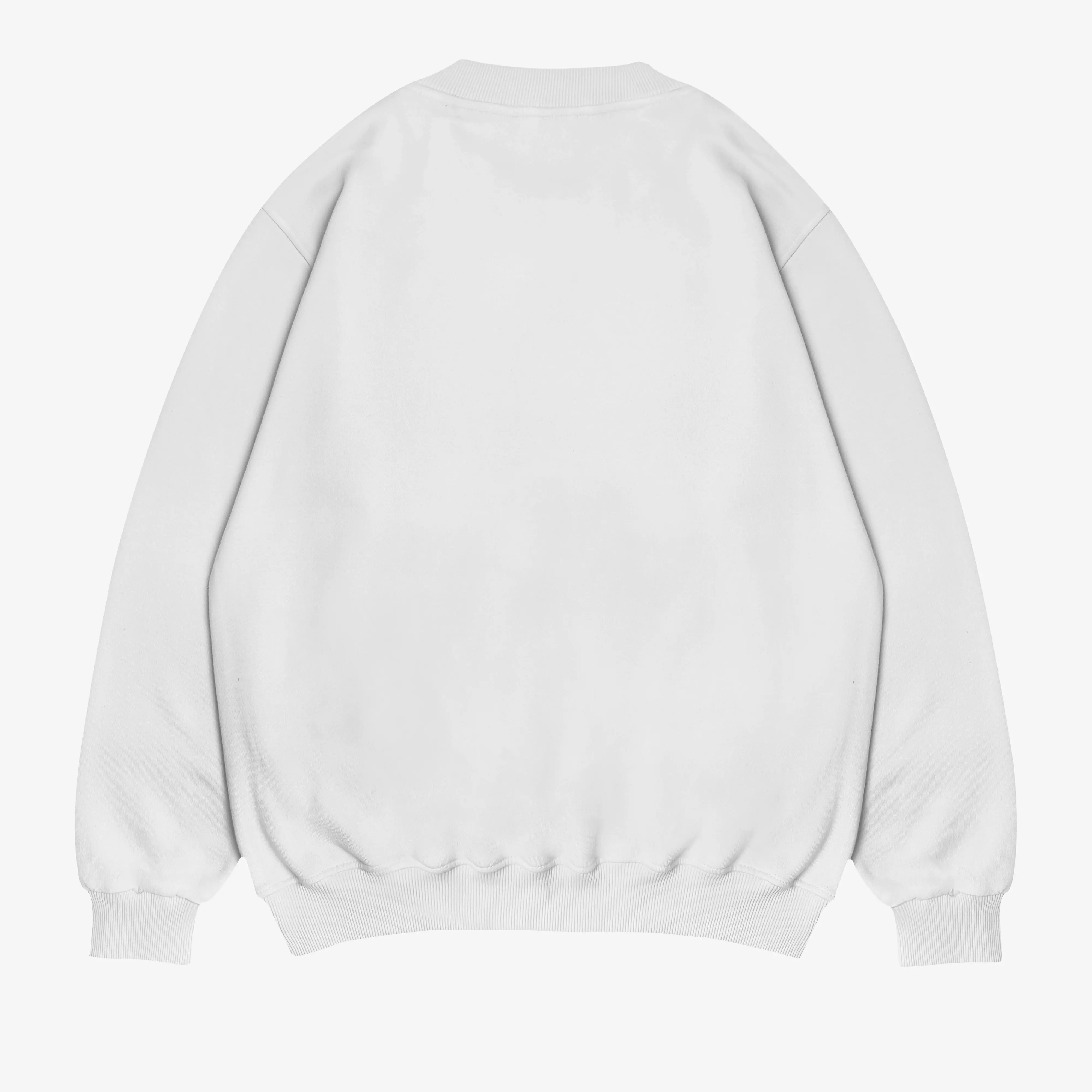 OOTDSUPPLY Crewneck Kiss Me Black & White | Sweater Pria & Wanita CN113