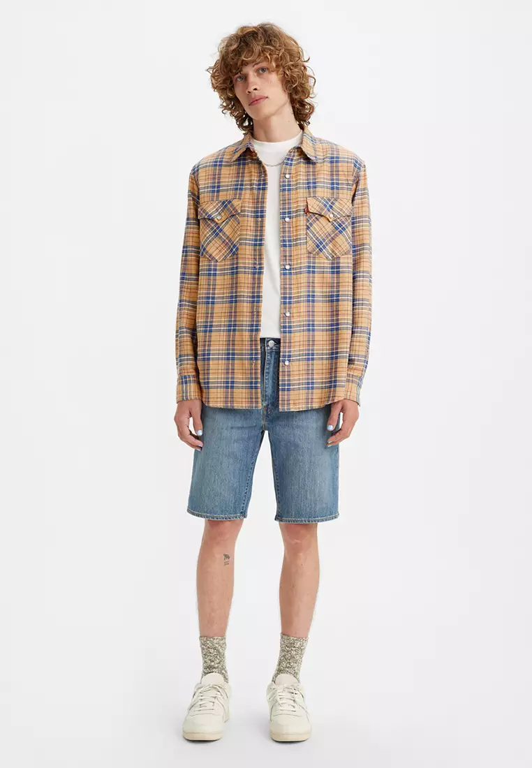 Levi's® 男士 405 經典直筒牛仔短褲