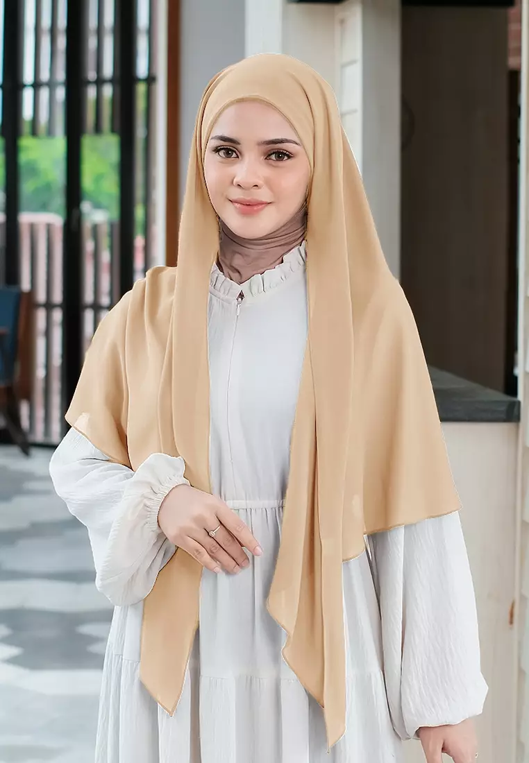 HIJAB INSTAN PAULA - WALLNUT