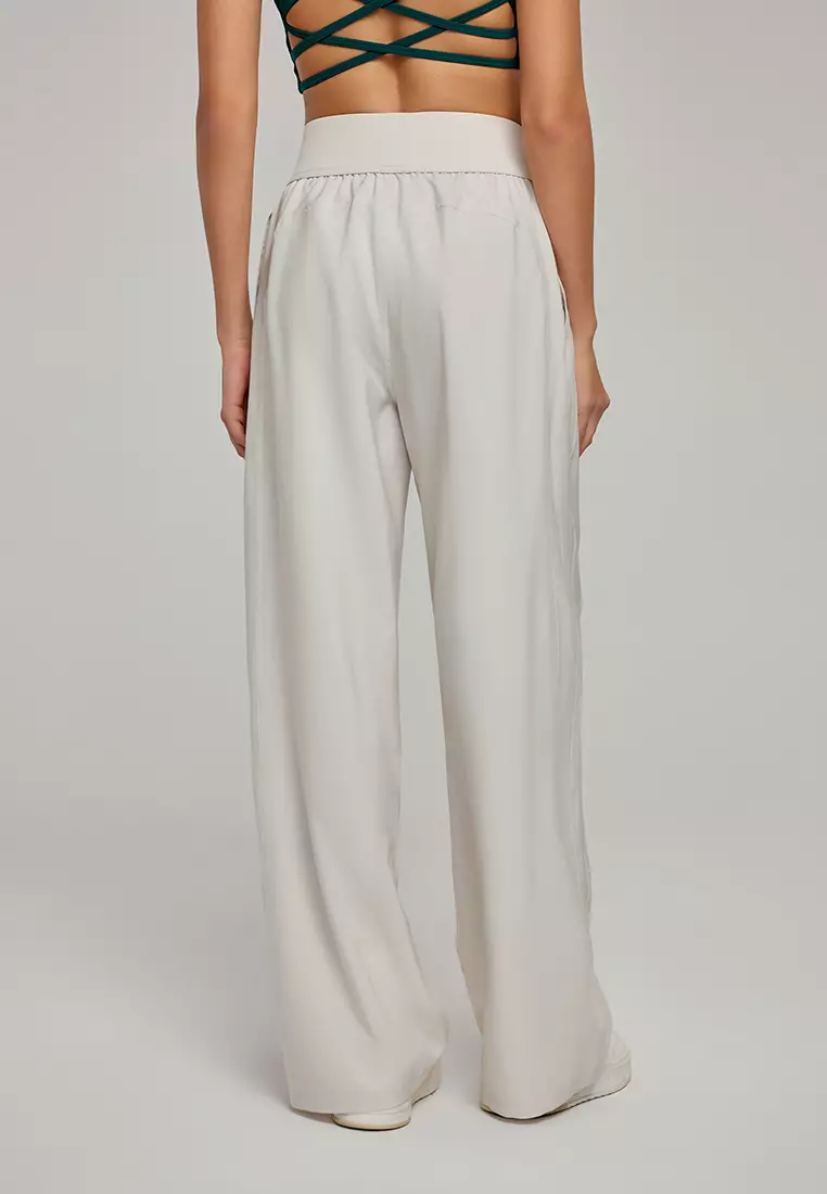 High Waist Yoga Wide-leg Trousers DSG115016